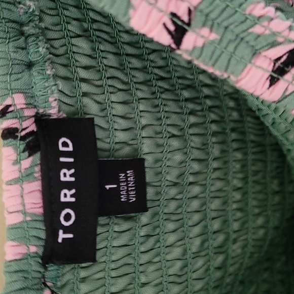 Torrid size 1 sundress with smocked bodice. - Picture 3 of 4